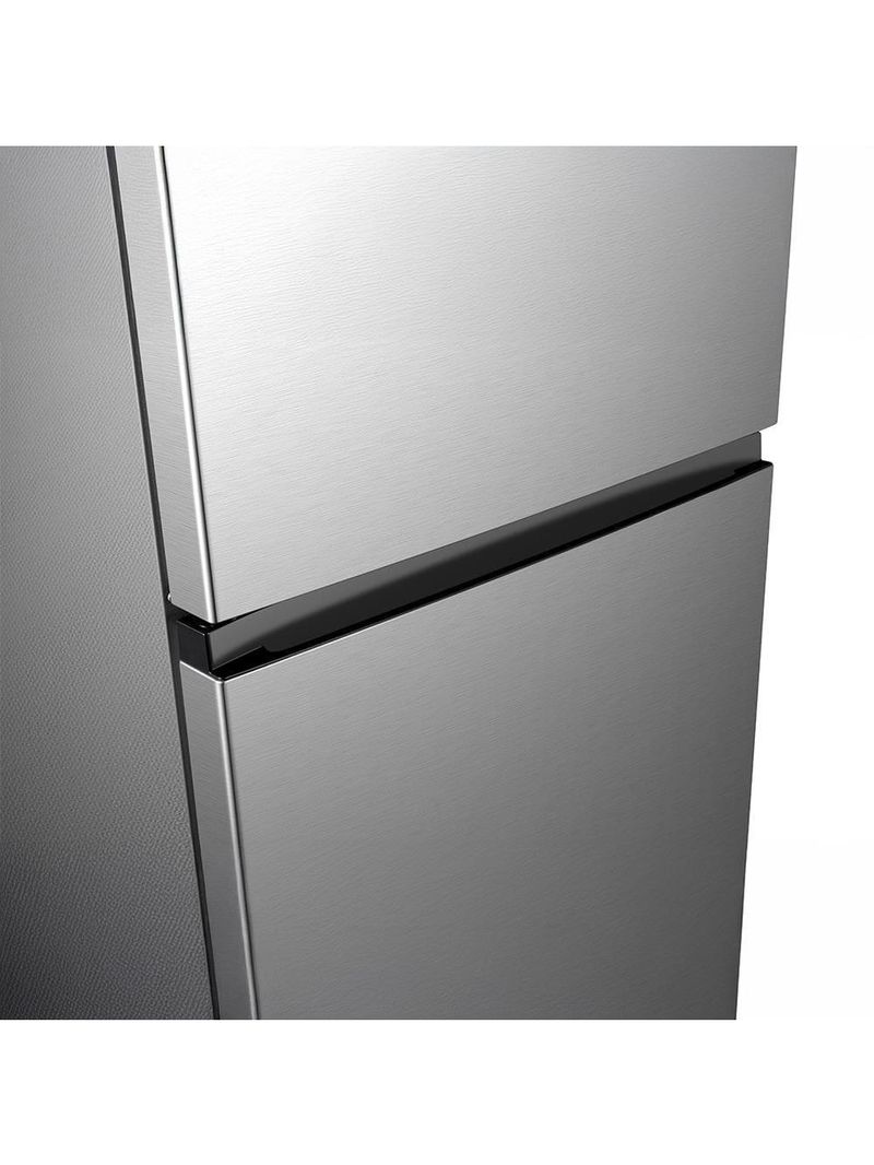Geladeira hisense frost free 466l duplex inverter rt3n461 portas planas prateleiras de vidro econômica inox