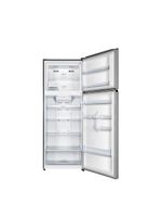 Geladeira hisense frost free 466l duplex inverter rt3n461 portas planas prateleiras de vidro econômica inox
