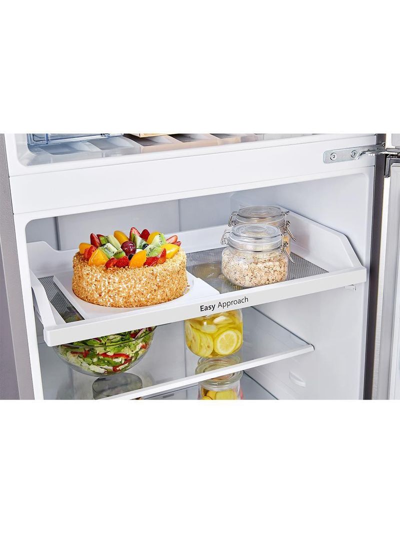 Geladeira hisense frost free 466l duplex inverter rt3n461 portas planas prateleiras de vidro econômica inox