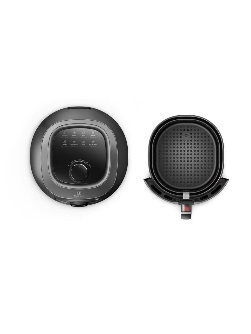 Fritadeira elétrica sem Óleo air fryer electrolux family efficient por rita lobo eaf50 5l grafite