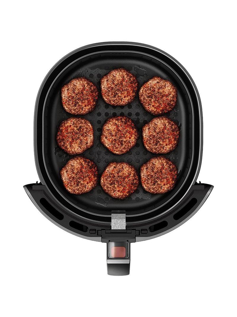 Fritadeira elétrica sem Óleo air fryer electrolux family efficient por rita lobo eaf50 5l grafite