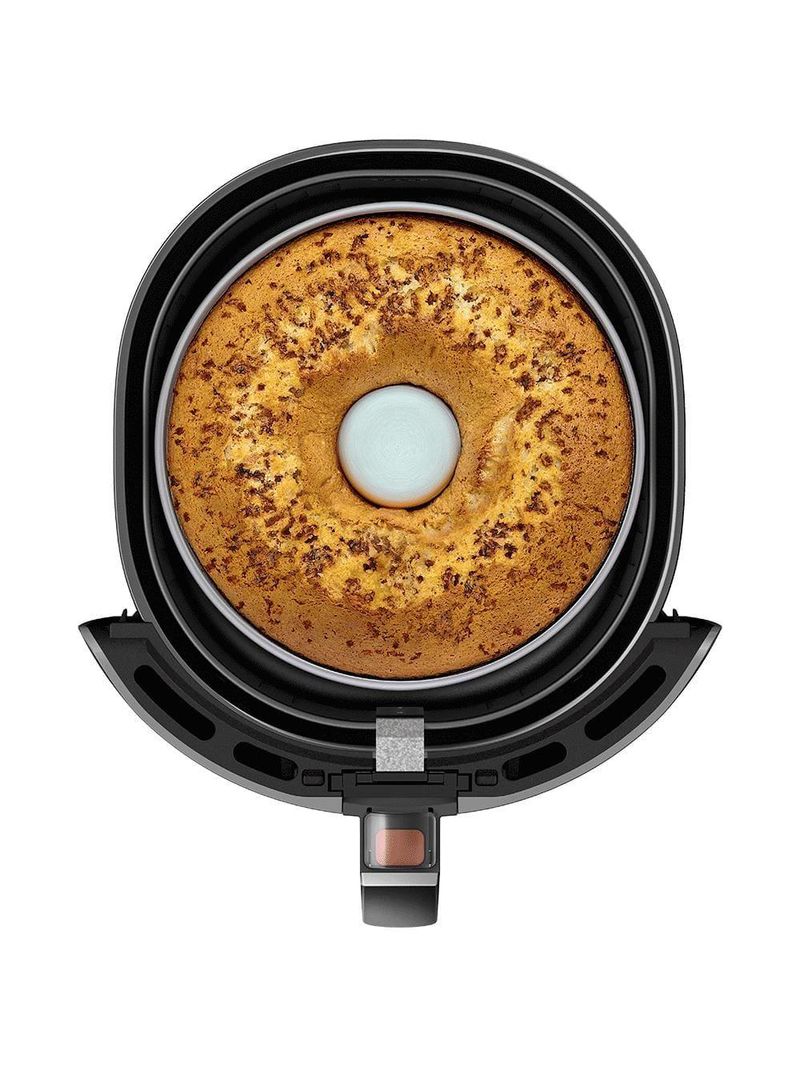 Fritadeira elétrica sem Óleo air fryer electrolux family efficient por rita lobo eaf50 5l grafite