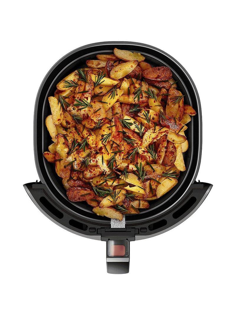 Fritadeira elétrica sem Óleo air fryer electrolux family efficient por rita lobo eaf50 5l grafite