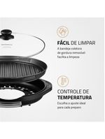 Grill mondial redondo smart grill g-04