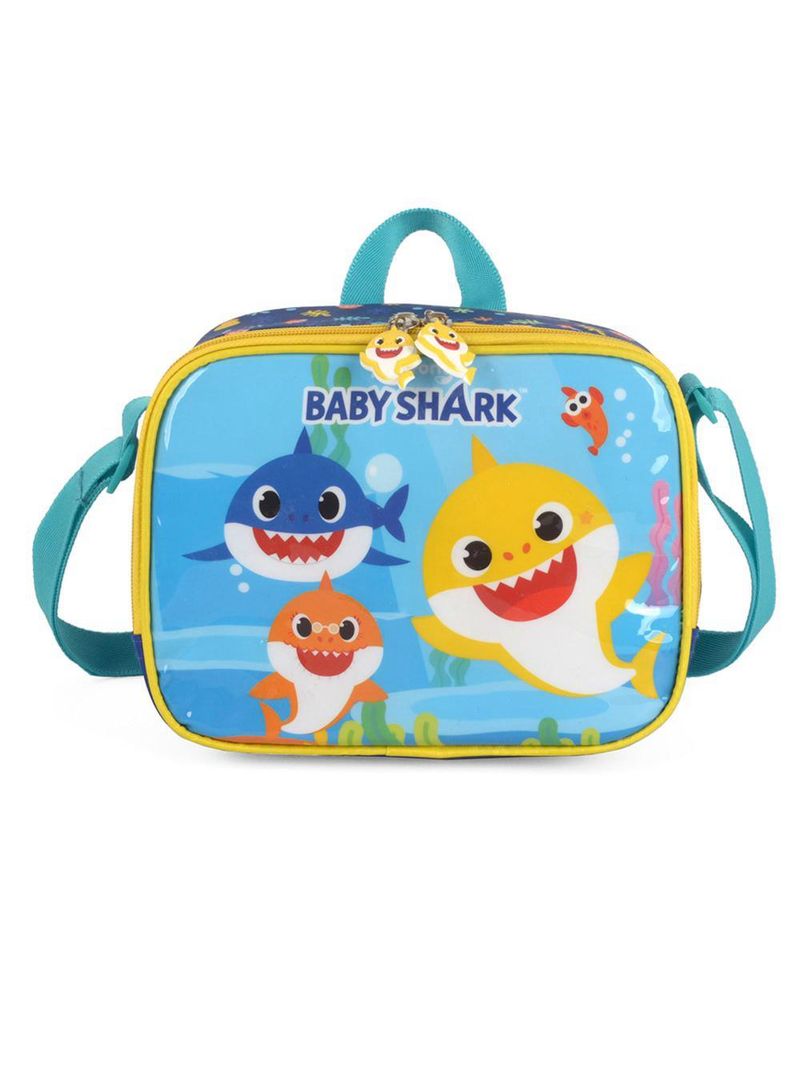 Lancheira baby shark  22k lx azul