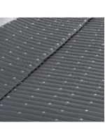 Kit Cobre Leito Solteiro 2 Peças Bordado Urbany Hipercal 400 Fios 100% Poliéster - Cinza