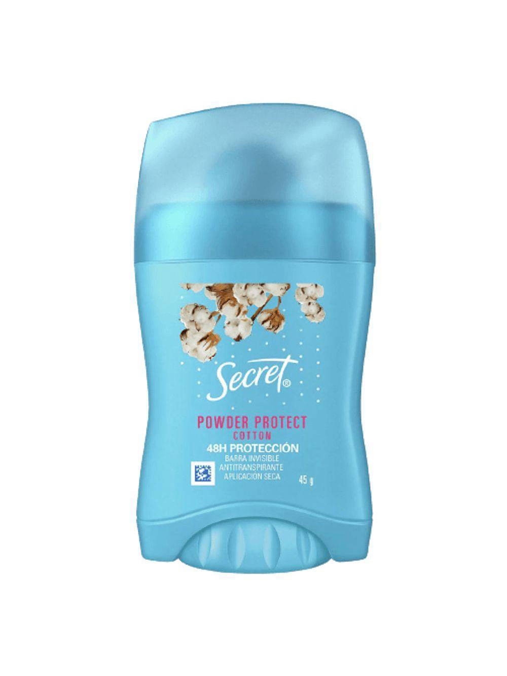 Secret Invisible Protect Cotton Powder - Desodorante 45g - Loja do ...