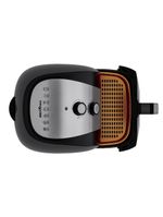 Fritadeira elétrica britânia bfr51 gold 5,5l 1500w air flow preta