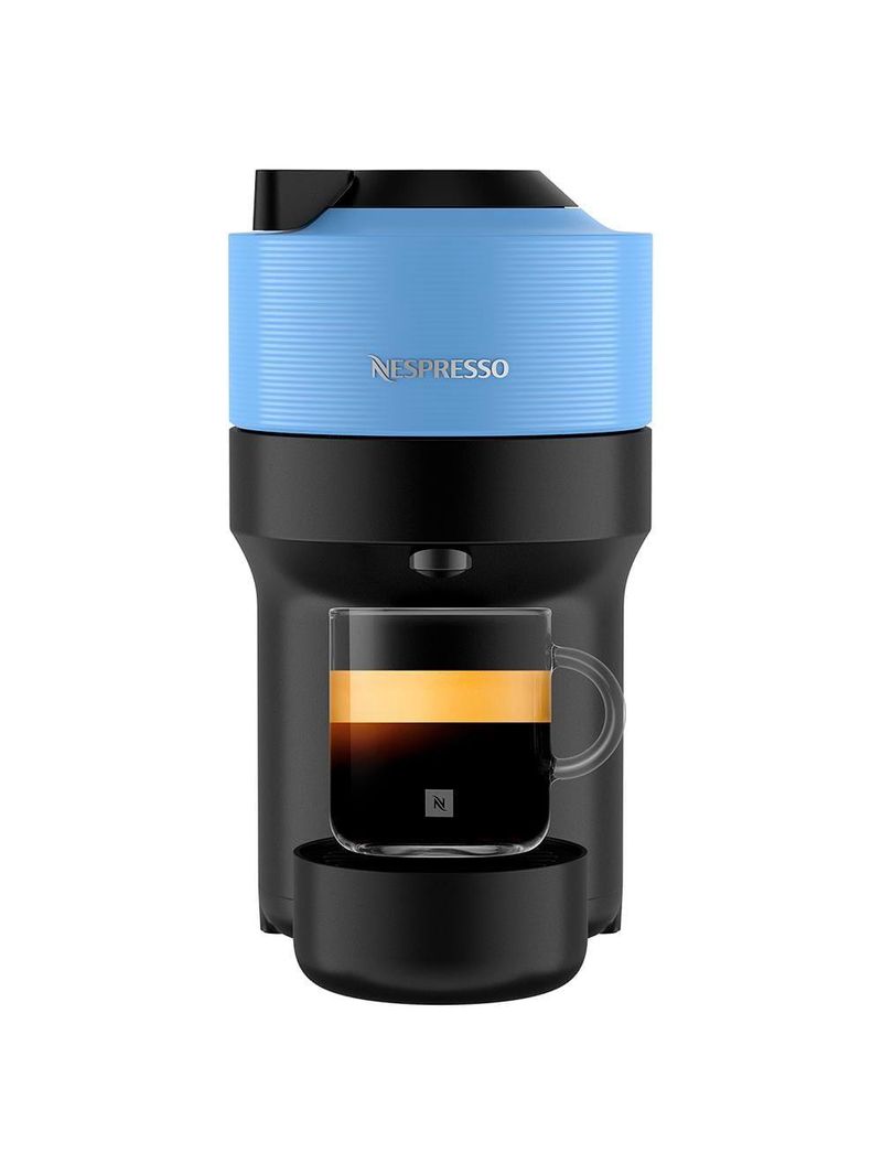 Cafeteira nespresso vertuo pop com kit boas-vindas – azul pacífico
