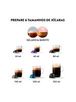 Cafeteira nespresso vertuo pop com kit boas-vindas – azul pacífico