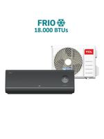 Ar Condicionado Split Inverter TCL FreshIN 30 18000 BTUs Frio Preto 220V TAC-18CFG3B-INV
