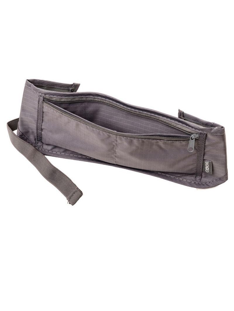 Porta dólar simples cinza