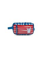 Necessaire escolar feminina stitch hapinnes azul