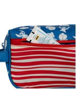 Necessaire escolar feminina stitch hapinnes azul