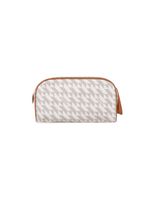 Necessaire de viagem feminina maxi monograma bg bege