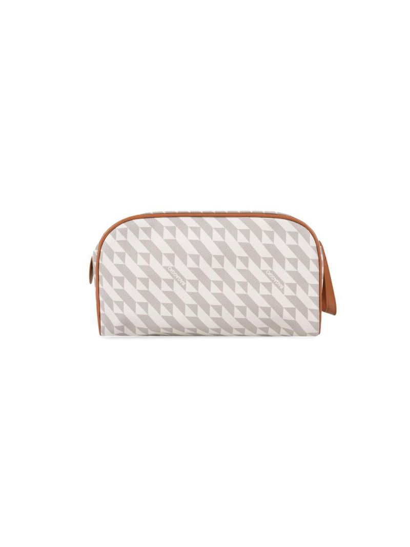 Necessaire de viagem feminina maxi monograma bg bege