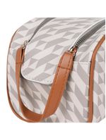 Necessaire de viagem feminina maxi monograma bg bege