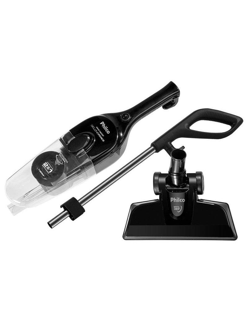Aspirador de pó vertical 2 em 1 philco pas1600p 1450 w - preto
