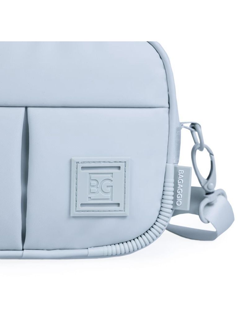 Necessaire esportiva puff azul