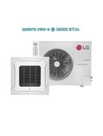 Ar Condicionado Split Cassete 4 Vias LG 36000 BTUs Quente e Frio Inverter 220V R32 (ZTUW36GNLAAANWZBR1)
