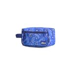 Nécessaire feminina basica stitch bloom azul escuro