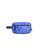 Nécessaire feminina basica stitch bloom azul escuro