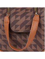 Necessaire de viagem feminina maxi monograma bg marrom