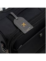 Kit etiqueta e porta passaporte travel cinza