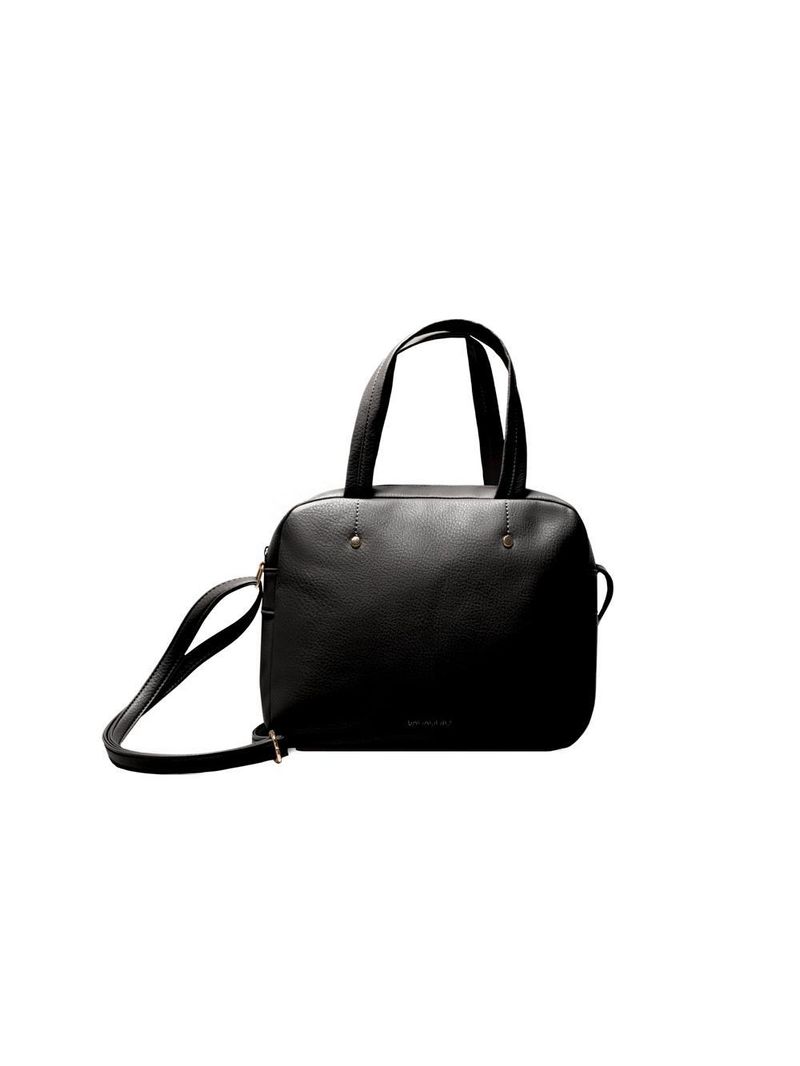 Bolsa feminina mini baú rebite preta