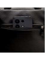 Bolsa feminina mini baú rebite preta