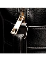 Bolsa feminina mini baú rebite preta