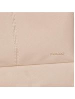 Nécessaire de viagem feminina grande recortes bege