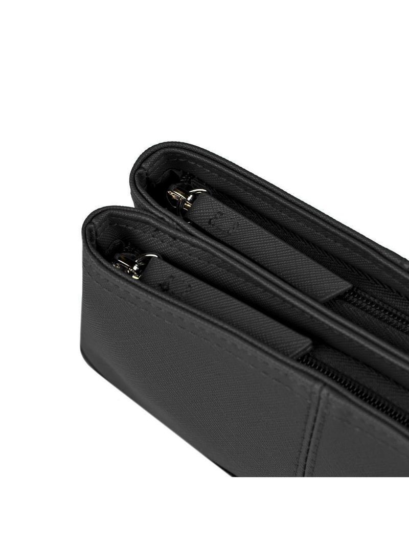 Nécessaire viagem feminina pequena recortes preta