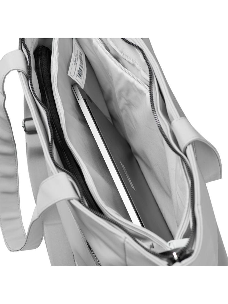 Bolsa executiva feminina donna cinza