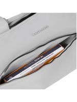 Bolsa executiva feminina donna cinza