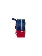 Lancheira térmica infantil masculina futebol azul