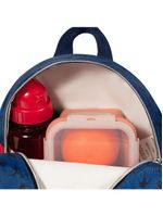 Lancheira térmica infantil masculina futebol azul