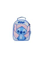 Lancheira térmica infantil feminina stitch baby azul clara