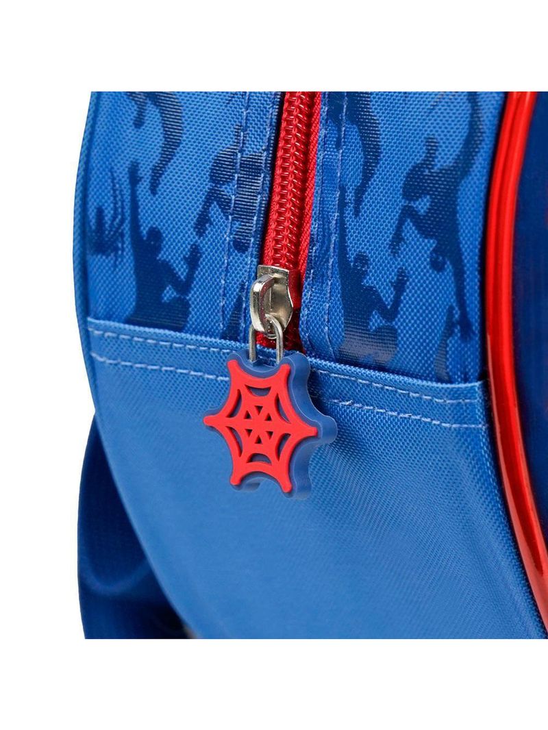 Lancheira térmica infantil masculina homem aranha azul