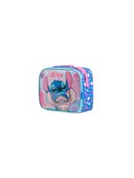 Lancheira térmica infantil feminina stitch azul