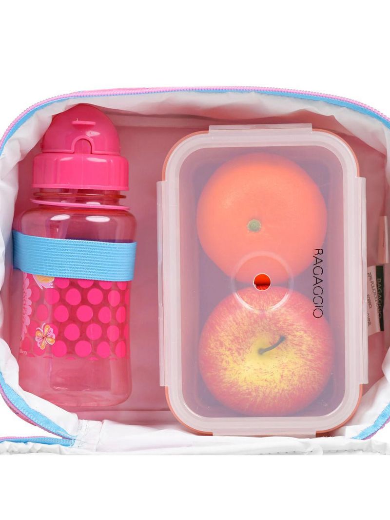 Lancheira térmica infantil feminina princesas rosa