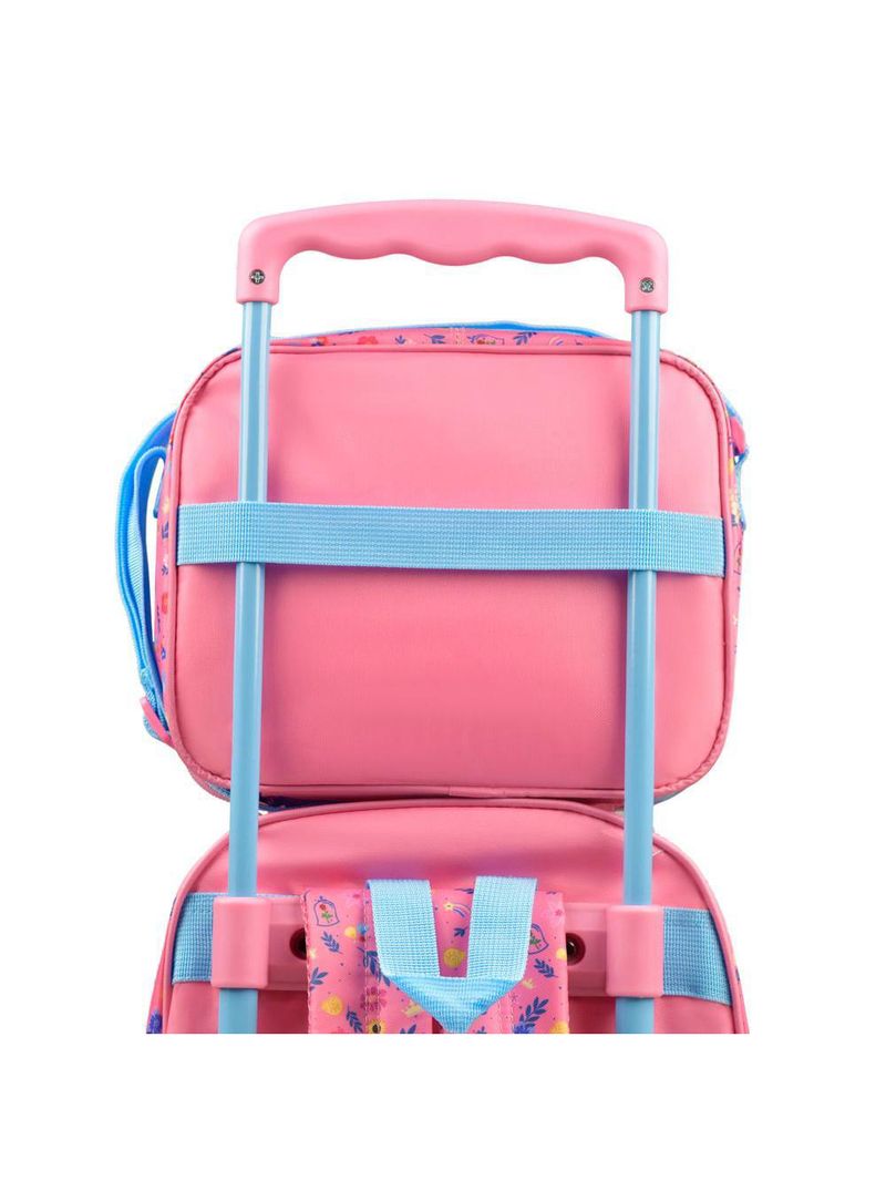 Lancheira térmica infantil feminina princesas rosa