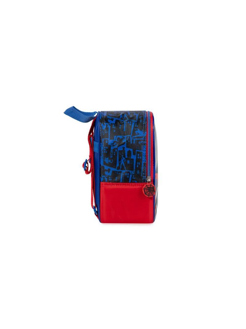 Lancheira térmica infantil masculina homem aranha azul