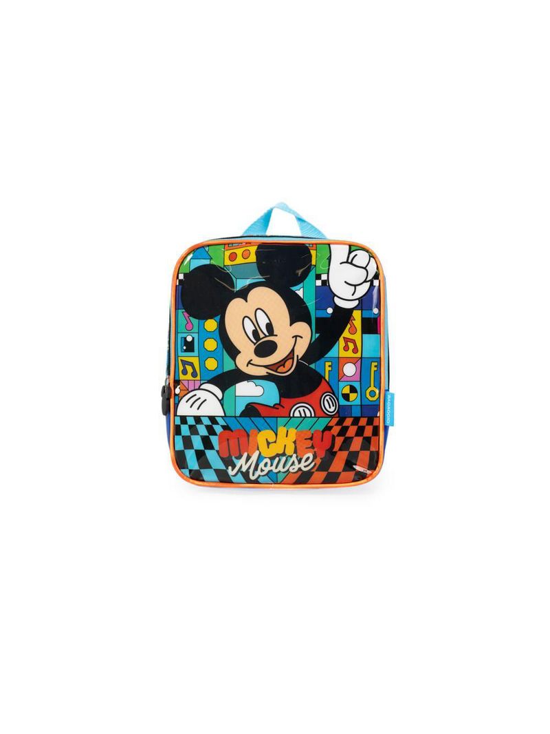 Lancheira térmica infantil masculina mickey azul