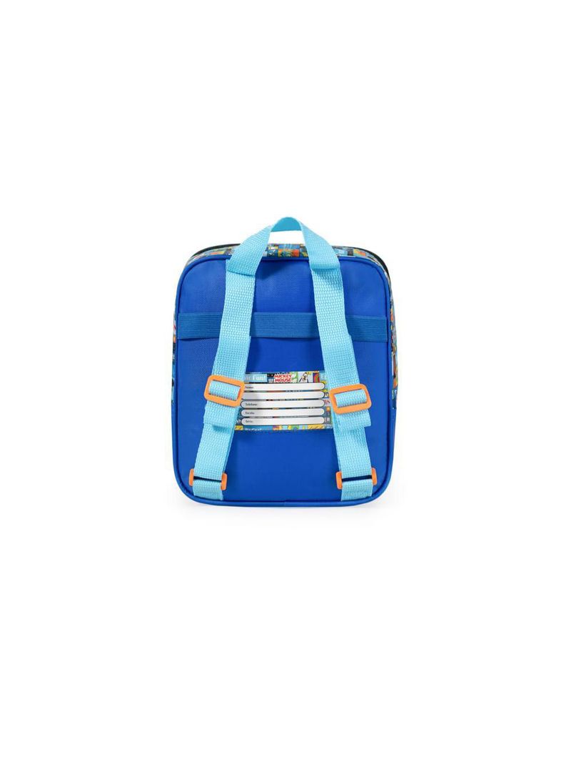 Lancheira térmica infantil masculina mickey azul