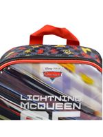 Lancheira térmica infantil masculina carros vermelha