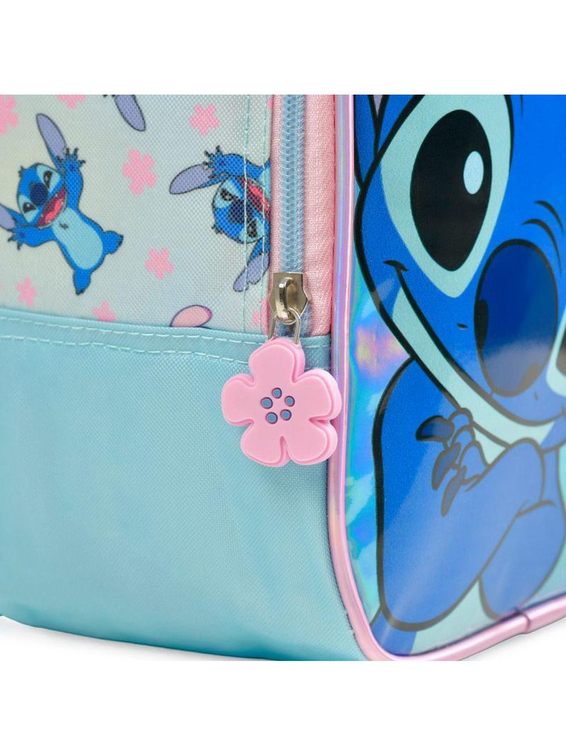 Lancheira térmica infantil feminina stitch azul