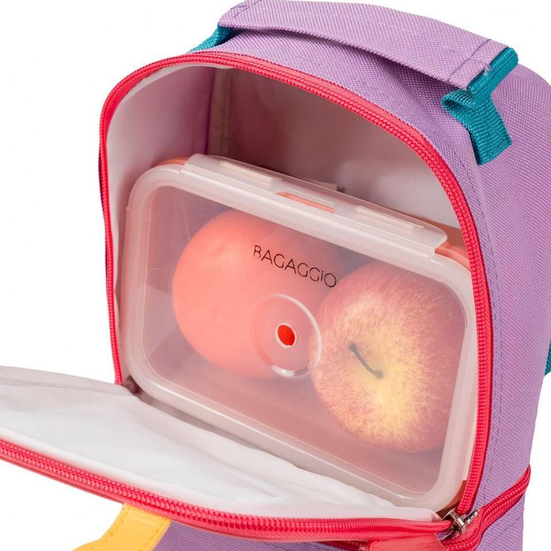 Lancheira pets infantil feminina rosa borboleta