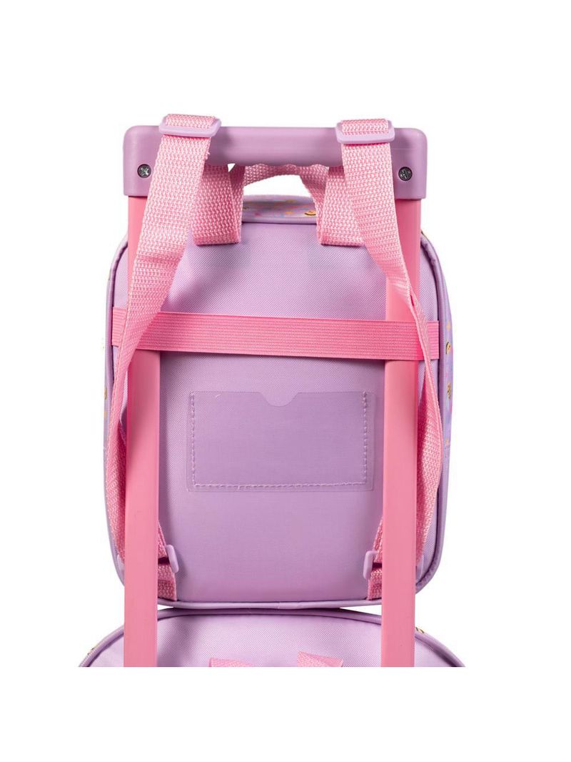 Lancheira térmica infantil feminina unicórnio rainbow