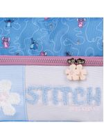 Lancheira térmica infantil feminina stitch azul